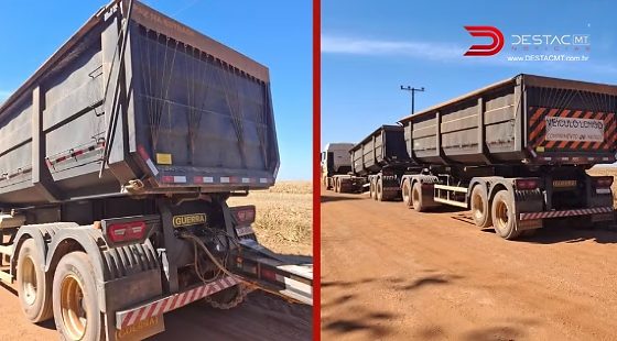 Motorista desaparece após roubo de carreta; veículo é encontrado desmontado em duas cidades de MT