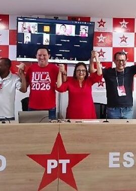 PT de MT define nomes para disputa proporcional e reforça base em torno de Lula