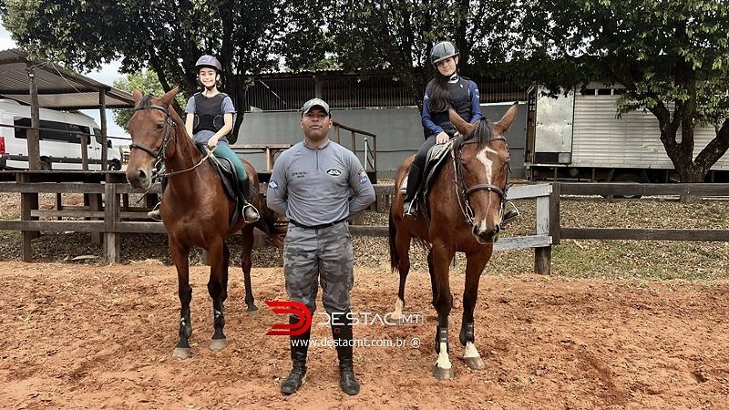 Amazonas de Nova Mutum/MT são convocadas para representar Mato Grosso no Campeonato Brasileiro de Escolas de Hipismo