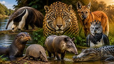 Os animais mais raros que vivem em Mato Grosso e poucos brasileiros já tiveram a chance de ver