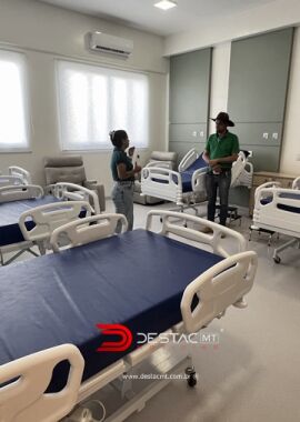 Vereador Cristiano Bicô visita novo Centro Integrado de Saúde que será inaugurado nesta sexta-feira 17