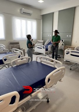 Vereador Cristiano Bicô visita novo Centro Integrado de Saúde que será inaugurado nesta sexta-feira 17
