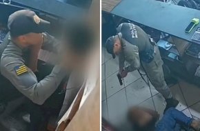 Imagens mostram PM agredindo adolescente que trabalhava em autopeças;veja vídeo
