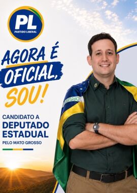 Empresário de Nova Mutum, Otávio Xerife é oficializado candidato a deputado estadual pelo PL