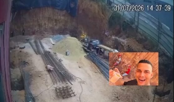 Empresário grava vídeo momentos antes de morrer soterrado em obra