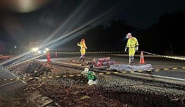 Homem morre em acidente entre moto e ônibus na BR-163, em Sorriso/MT