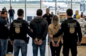 Casal suspeito de fraude em consórcios é preso em aeroporto de MT antes de fugir do Brasil