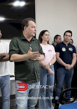 Max Russi cumpre agenda em Nova Mutum e destaca habitação popular como prioridade