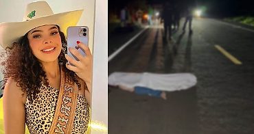 Mulher morre após motocicleta bater em animal na MT-010