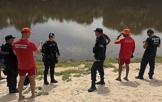 Homem desaparece durante banho e é encontrado sem vida em rio no Mato Grosso
